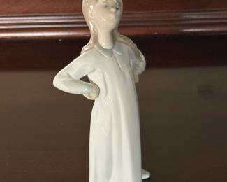 Lladro #4872, "Girl Stretching"