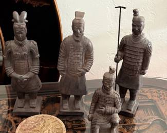 Chinese Army Figurines