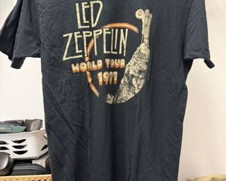 Led Zeppelin 1971 tour t-shirt