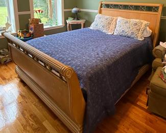 Queen Size Thomasville Grand Classics French Empire Sleigh Bed