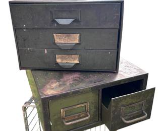 Vintage Storage Drawers