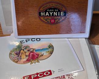 Vintage Cigar Box Labels
