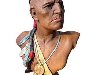 Detailed Indian Bust