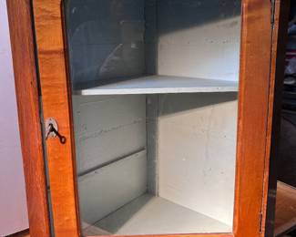Vintage Corner Cabinet