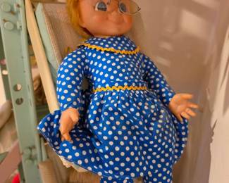 Vintage  Mattel Mrs. Beasley Doll