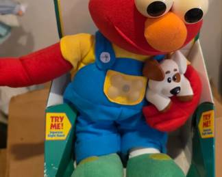  Sesame Street Magic Lights Elmo in Original Packaging