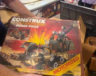Vintage Fisher-Price Construx Military Series #6331 Mobile Missiles in Original box