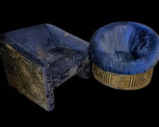 Adrian Pearsall Brutalist "Goop" Chairs