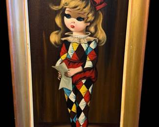 Eden - Harlequin - Oil on Canvas