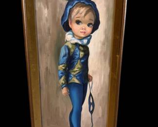 Maio - Harlequin in Blue