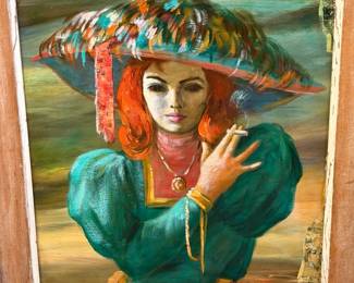 Harold Stephenson/Abruzzi - Oil on Canvas