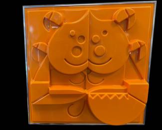 Harry Wysocki — Signed & Numbered Limited Edition — Molded Plastic — c. 1970s - Cancer - 3/150