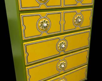 1970 Drexel "Plus One" Chest of Drawers - Flower Power Line