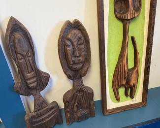 Witco Wall Art and Tiki Carvings