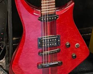 Michael Dolan Hand-Build Custom Red Trans - Electric Guitar