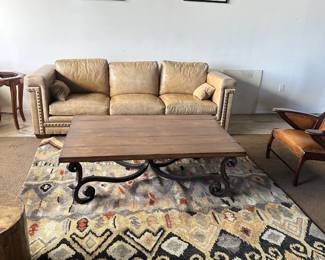 Area rug 9 by 12 sofa and coffee table sold