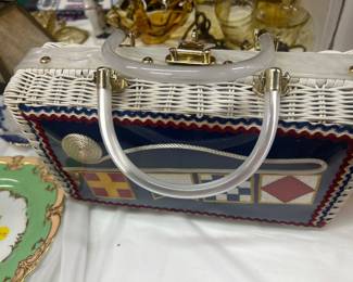 Thatched purse, c.1900