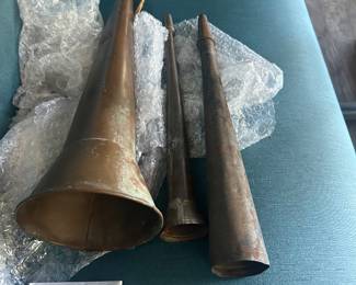 Three Civil War era horns