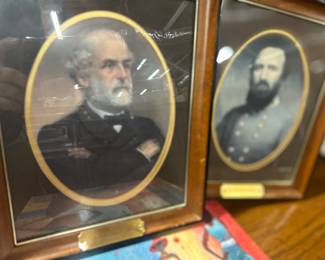 Robert E. Lee and Stonewall Jackson prints