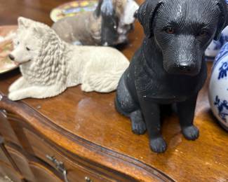 Three sand dogs