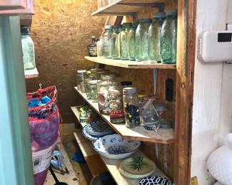 antique jars
