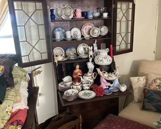 lovely secretary/china hutch 