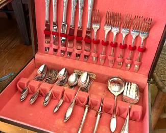 Community Silver plate flatware