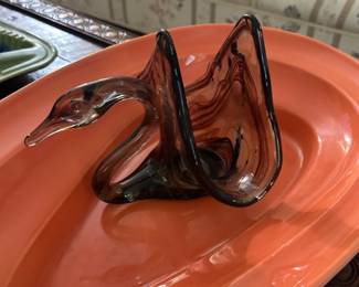 swan napkin holder
