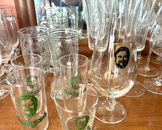 Who remembers Flanigan!!?? Bar glasses 