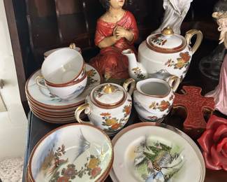 Japanese tea service 
