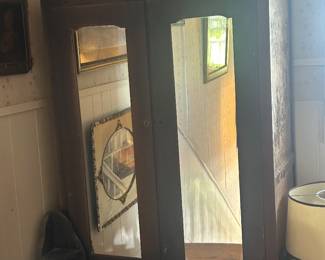 antique wardrobe 