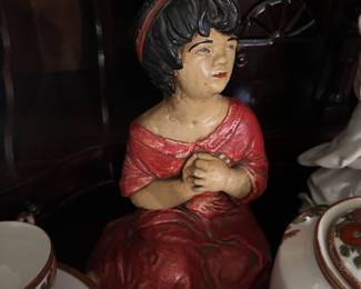 Chalk figurine