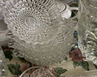 Vtg Anchor Hocking Hobnail bowls  (love these)