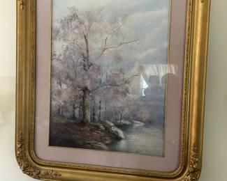 Local artist Ron Williams  print 