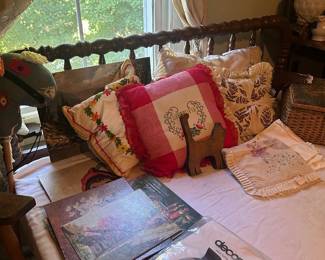 assorted pillows - hand made 