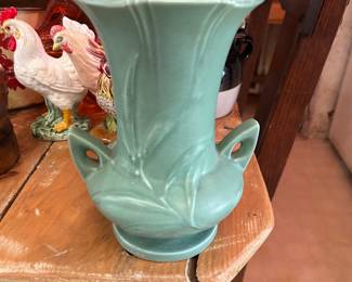 Roseville Art Deco pottery vase 