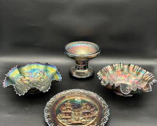 Fenton carnival dishware