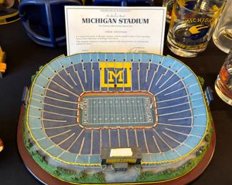     Michigan Stadium miniature model 