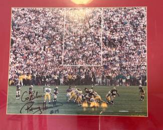 Signed “go blue! Remy Hamilton #19”