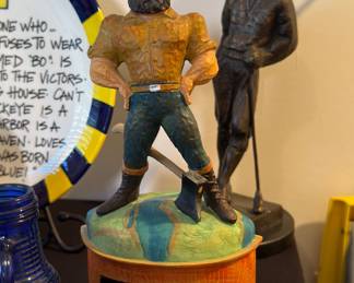     Paul Bunyan rivalry trophy