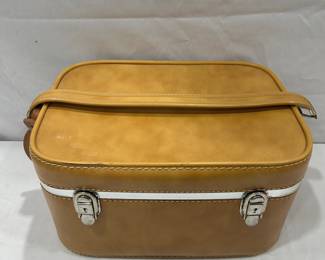 Leather train case