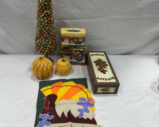 Holiday and fall decor