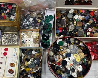 Vintage buttons collection 