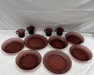 Forte crisa amethyst Mexican dinnerware 