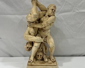 Resin composite statue 