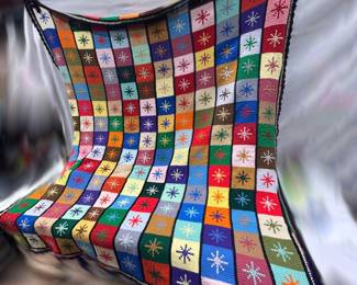 Handmade crochet blanket 
