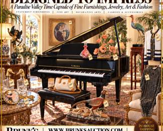 Yamaha GranTouch, Yamaha digital grand piano, Yamaha piano, digital grand piano, grand piano, electronic piano, piano bench, Yamaha musical instrument, estate piano, luxury piano, home music room, decorative bird sculpture, crane sculpture, decorative crane statue, Asian bird sculpture, wood pedestal table, Chinese style table, carved wood stand, rosewood stand, Asian furniture, decorative wall art, framed painting, figurative artwork, gold framed artwork, estate artwork, 1990s interior design, early 2000s interiors, designer home furnishings, fine art and piano, Yamaha collector