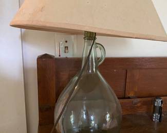demijohn jug lamp