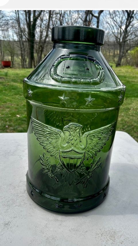 Vintage bicentennial pickle jar
