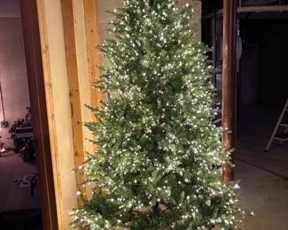 Fabulous small rice light artificial tree.  